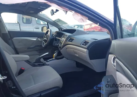 2013 Honda Civic Ex z USA, uszkodzony, nr VIN 2HGFB2F80DH523700